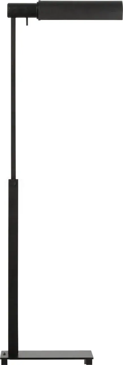 Leonard Small Task Floor Lamp in Aged Iron - Image 4