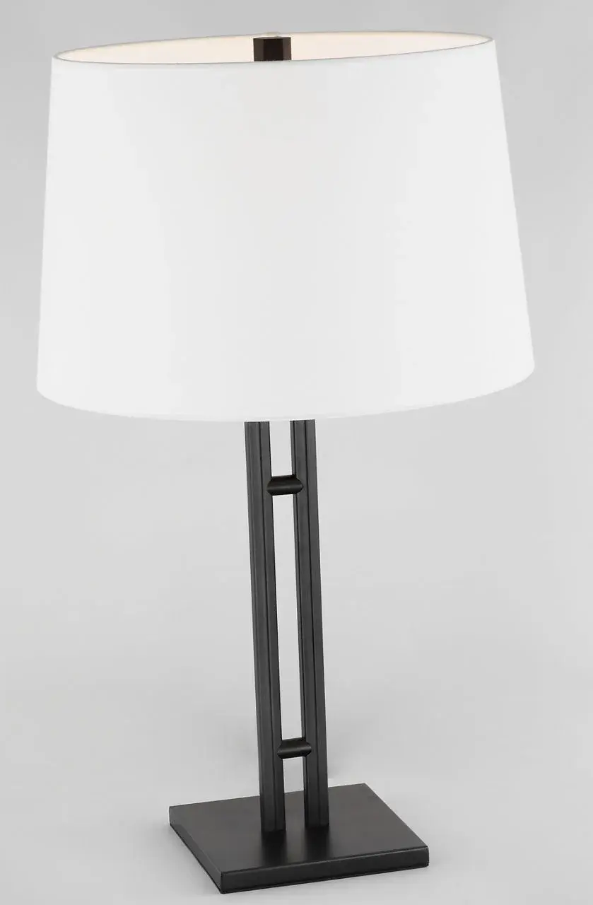 Haddon Medium Table Lamp in Aged Iron - Image 3