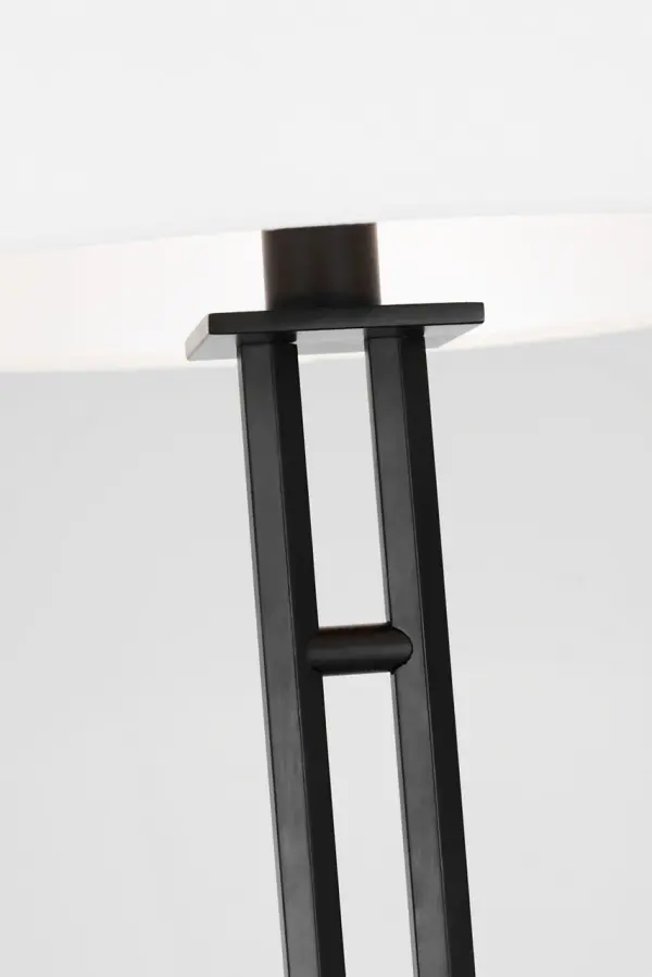 Haddon Medium Floor Lamp in Aged Iron - Image 3