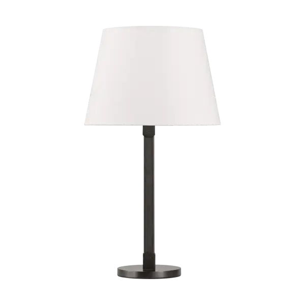 Grayson Medium Table Lamp in Aged Iron - Image 5