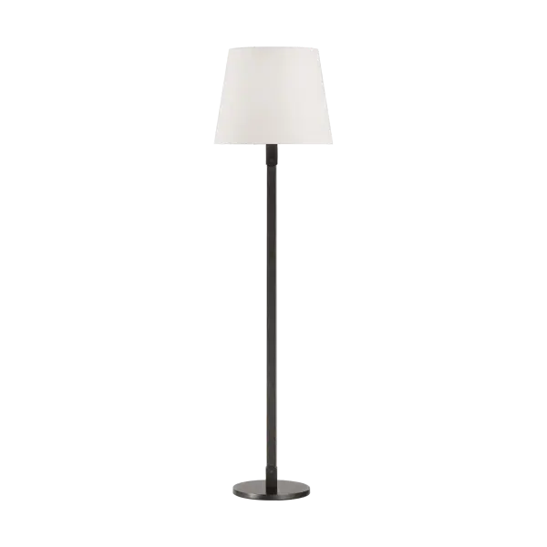 Grayson Medium Floor Lamp in Aged Iron - Image 5