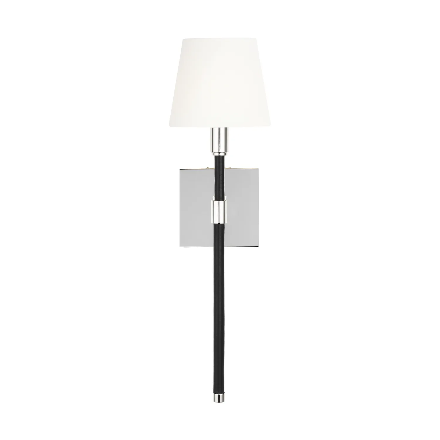Katie One Light Wall Sconce in Polished Nickel