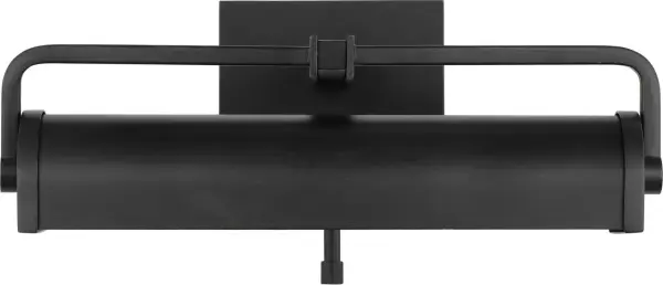 The Leonard 13" Picture Light combines streamlined industrial design with practical functionality. Its Aged Iron finish and focused beam make it ideal for highlighting artwork, photos, or displays in modern spaces.