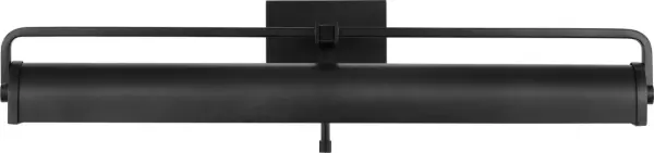 The Leonard 25" Picture Light combines industrial strength with refined elegance. Its sleek cylindrical body in Aged Iron delivers a modern aesthetic that works across contemporary to industrial interiors, perfect for highlighting artwork or architectural features.