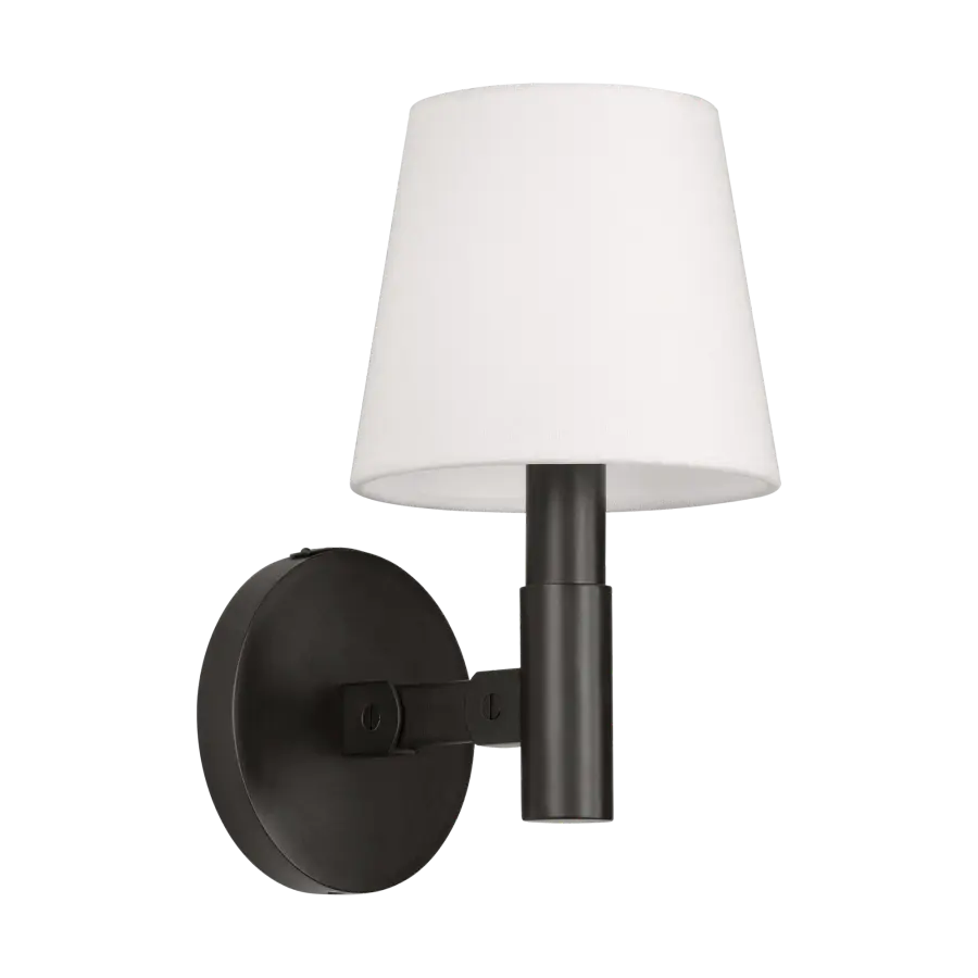 Grayson Small Sconce in Aged Iron - Image 3