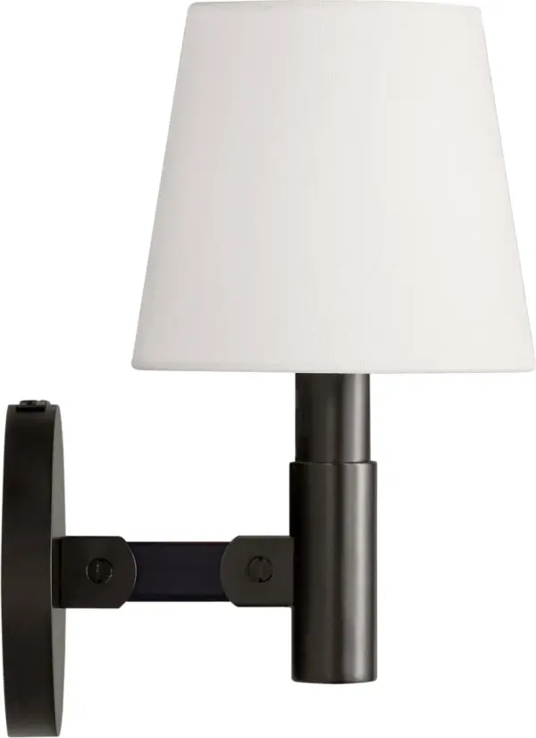Grayson Small Sconce in Aged Iron - Image 4