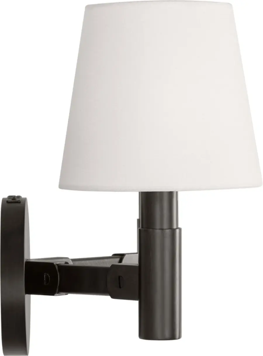 Grayson Medium Sconce in Aged Iron - Image 4