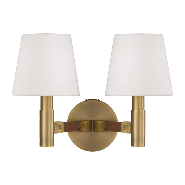 Grayson Medium Sconce in Time Worn Brass - Image 5