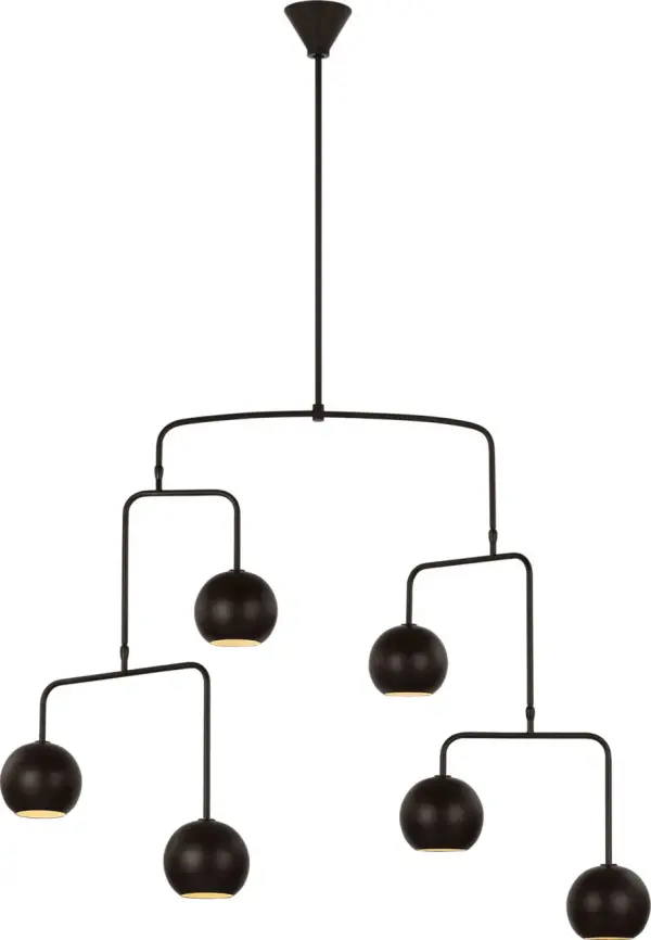 Chaumont Extra Large Chandelier in Aged Iron - Image 1