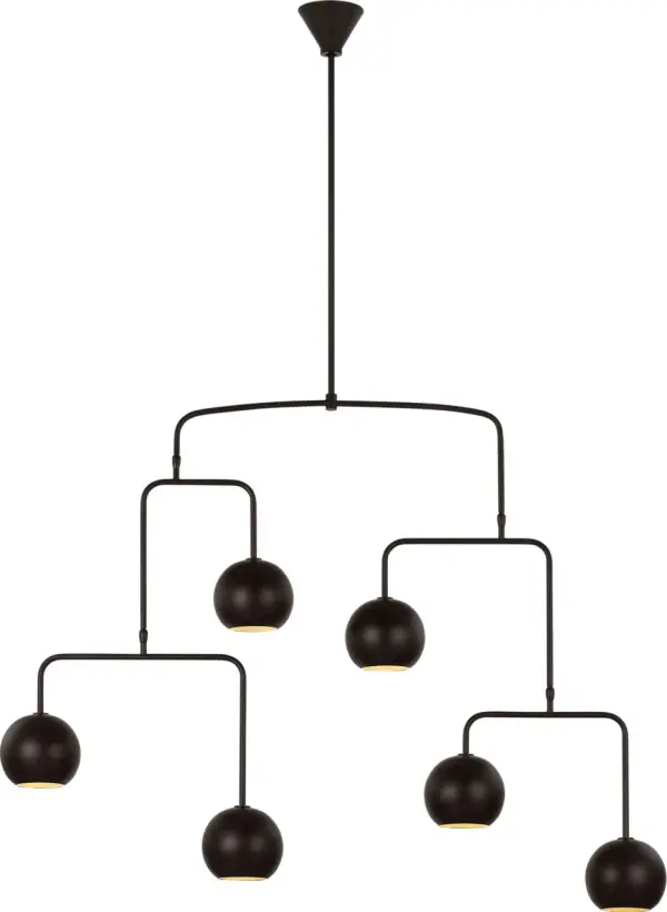 Chaumont Extra Large Chandelier in Aged Iron - Image 3