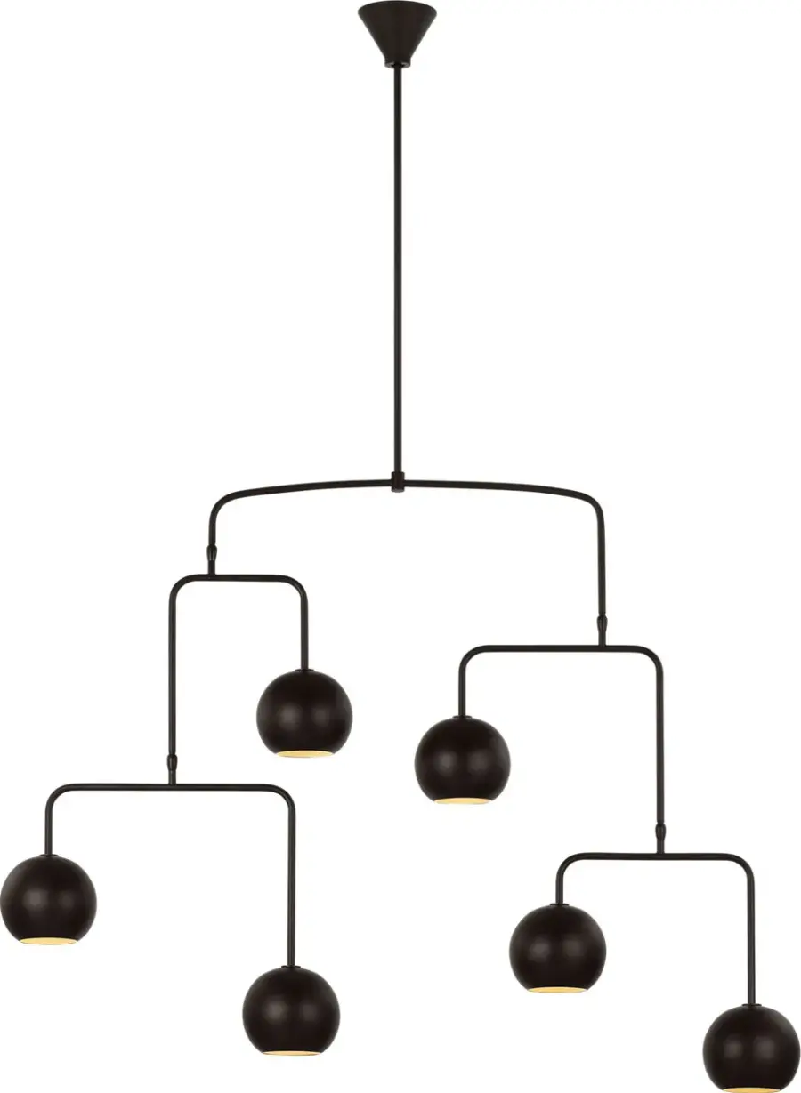 Chaumont Extra Large Chandelier in Aged Iron - Image 3