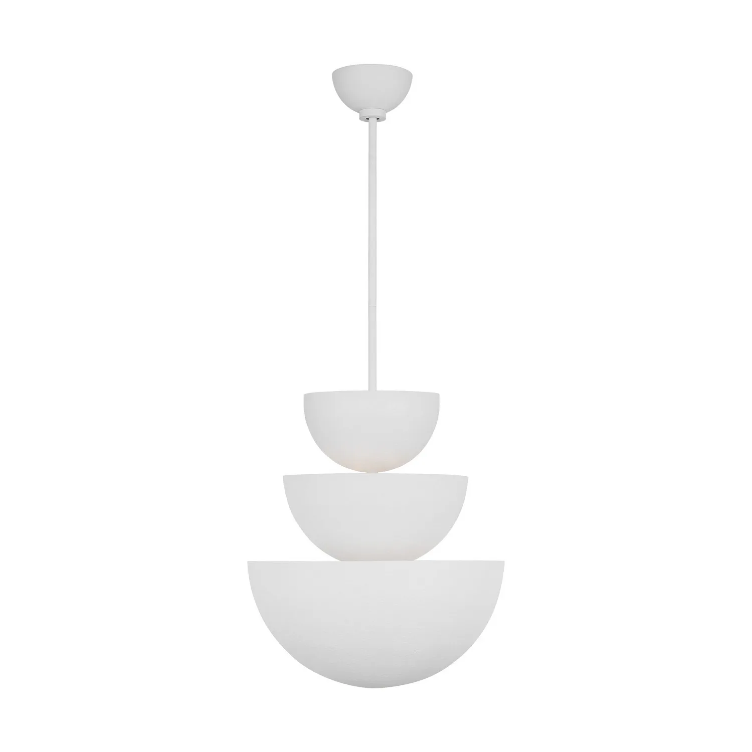 Beaunay Nine Light Chandelier in Cast Plaster