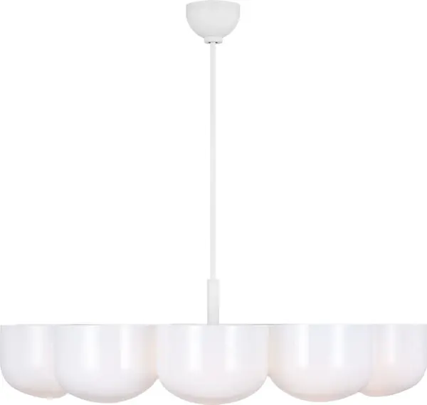 Cheverny Large Chandelier in Matte White - Image 1