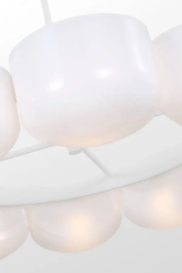 Cheverny Large Chandelier in Matte White - Image 3