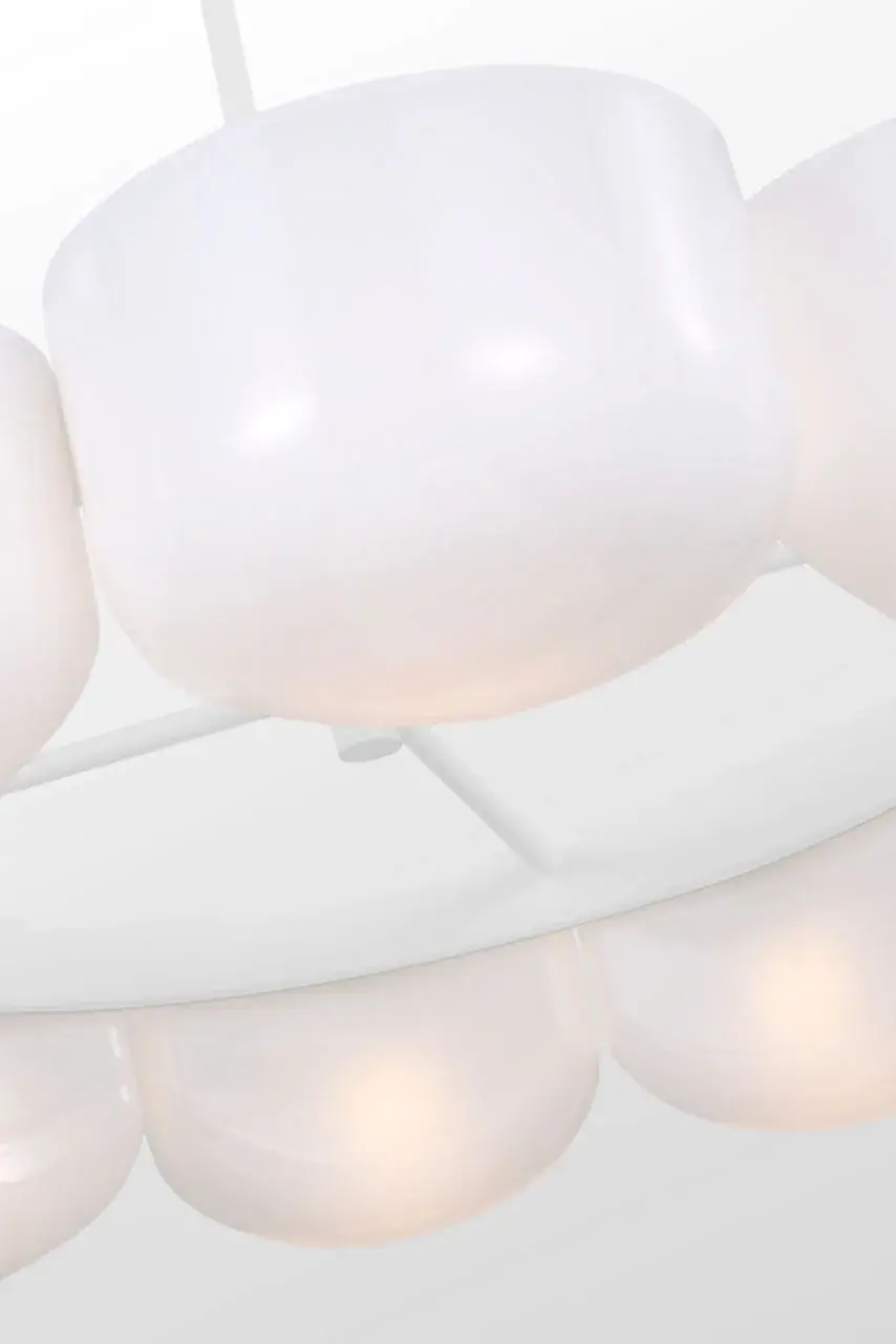 Cheverny Large Chandelier in Matte White - Image 3