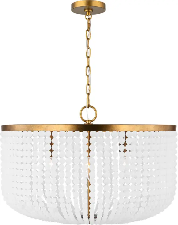 Bellecour 24" Chandelier in Vintage Gild - Image 1