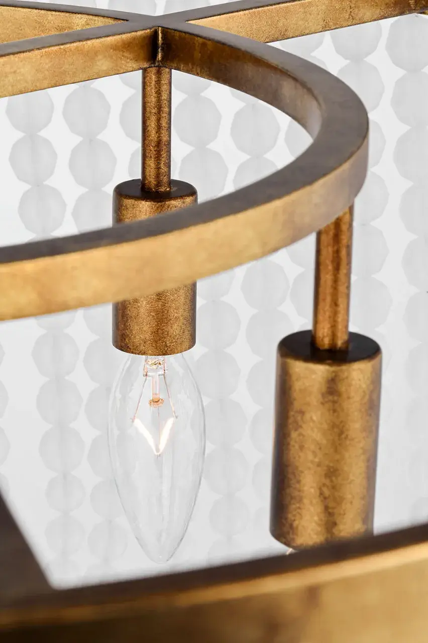 Bellecour 24" Chandelier in Vintage Gild - Image 2