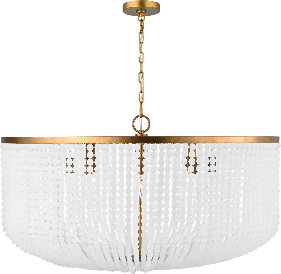Bellecour 36" Chandelier in Vintage Gild - Image 1