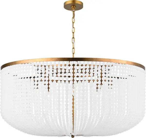 Bellecour 36" Chandelier in Vintage Gild - Image 4
