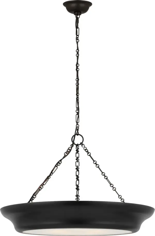 Lenoir 24" Chandelier in Aged Iron - Image 4