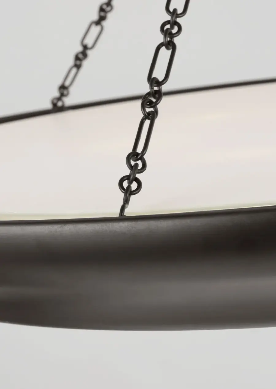 Lenoir 36" Chandelier in Aged Iron - Image 3