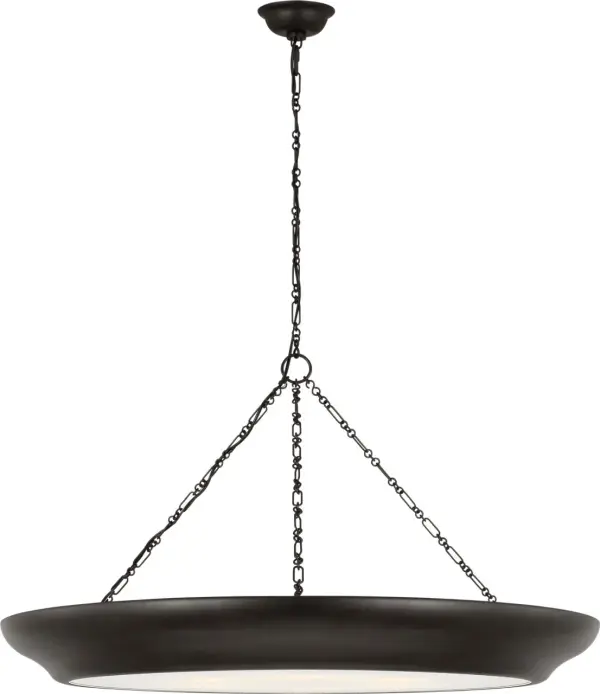 Lenoir 36" Chandelier in Aged Iron - Image 4