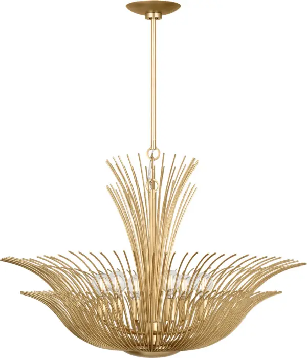 Dorelle 28" Chandelier in Gild - Image 2