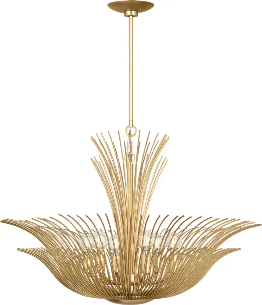 Dorelle 28" Chandelier in Gild - Image 2