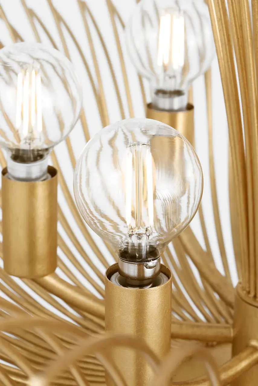 Dorelle 28" Chandelier in Gild - Image 3