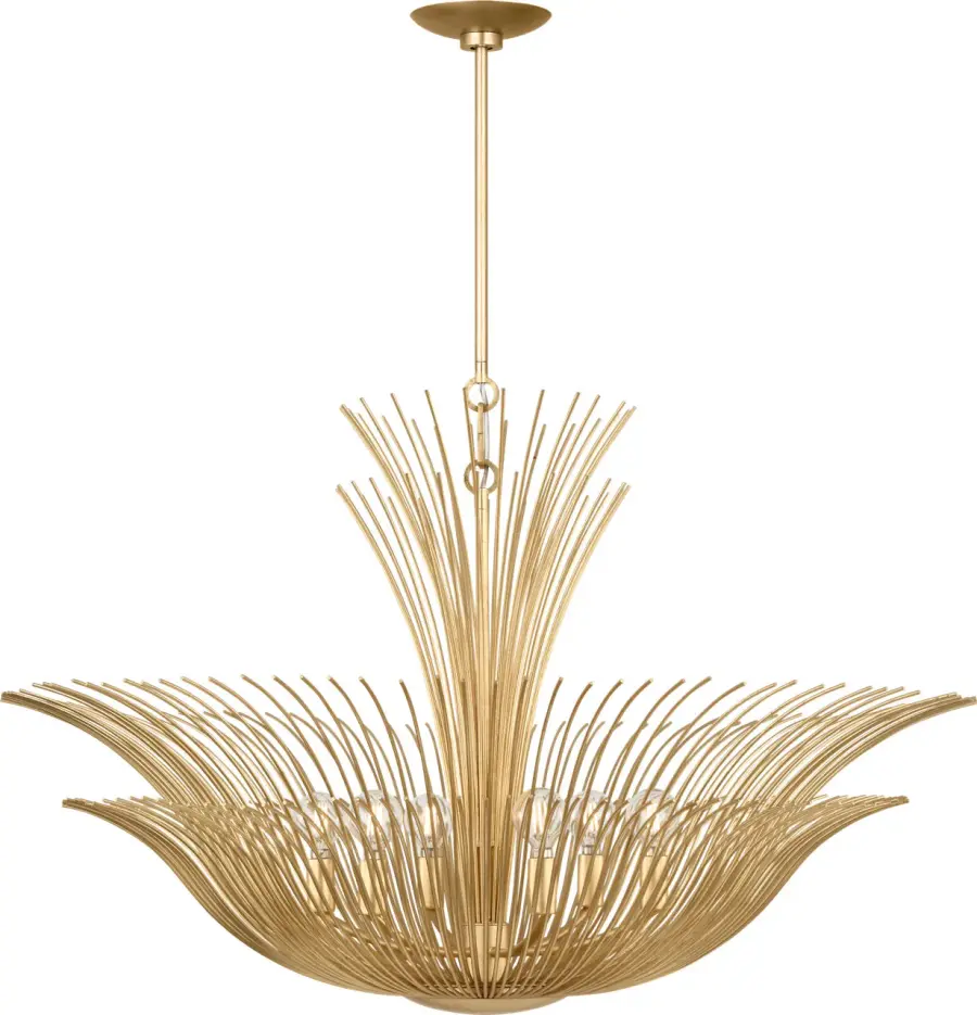 Dorelle 36" Chandelier in Gild - Image 3