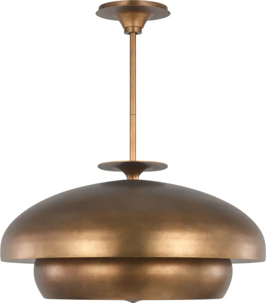 Solene 24" Pendant in Vintage Gild - Image 1