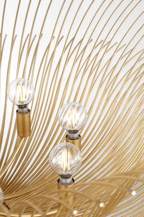 Dorelle 42" Chandelier in Gild - Image 3