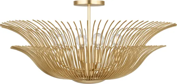 Dorelle 28" Flush Mount in Gild - Image 3