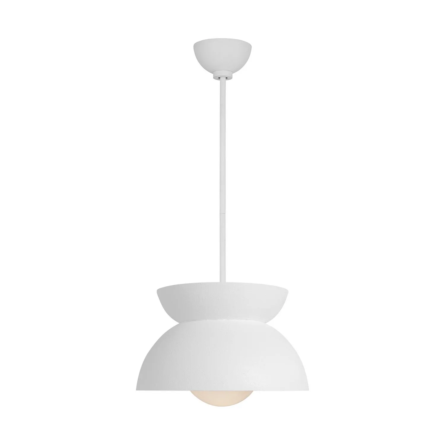 Beaunay One Light Pendant in Cast Plaster