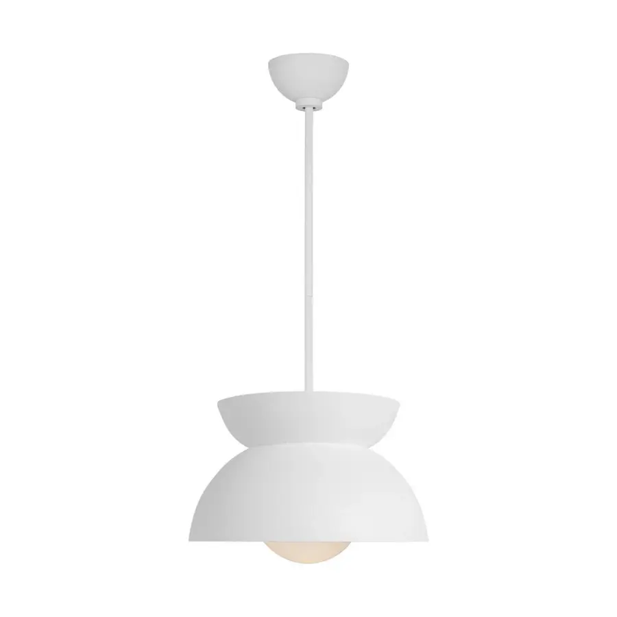Beaunay One Light Pendant in Cast Plaster