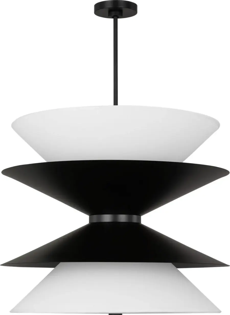 Chambord Extra Large Pendant in Aged Iron - Image 1