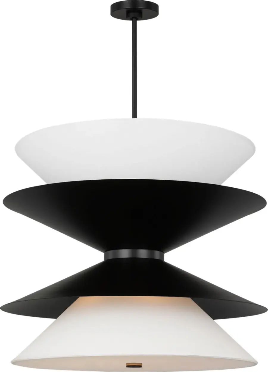 Chambord Extra Large Pendant in Aged Iron - Image 2