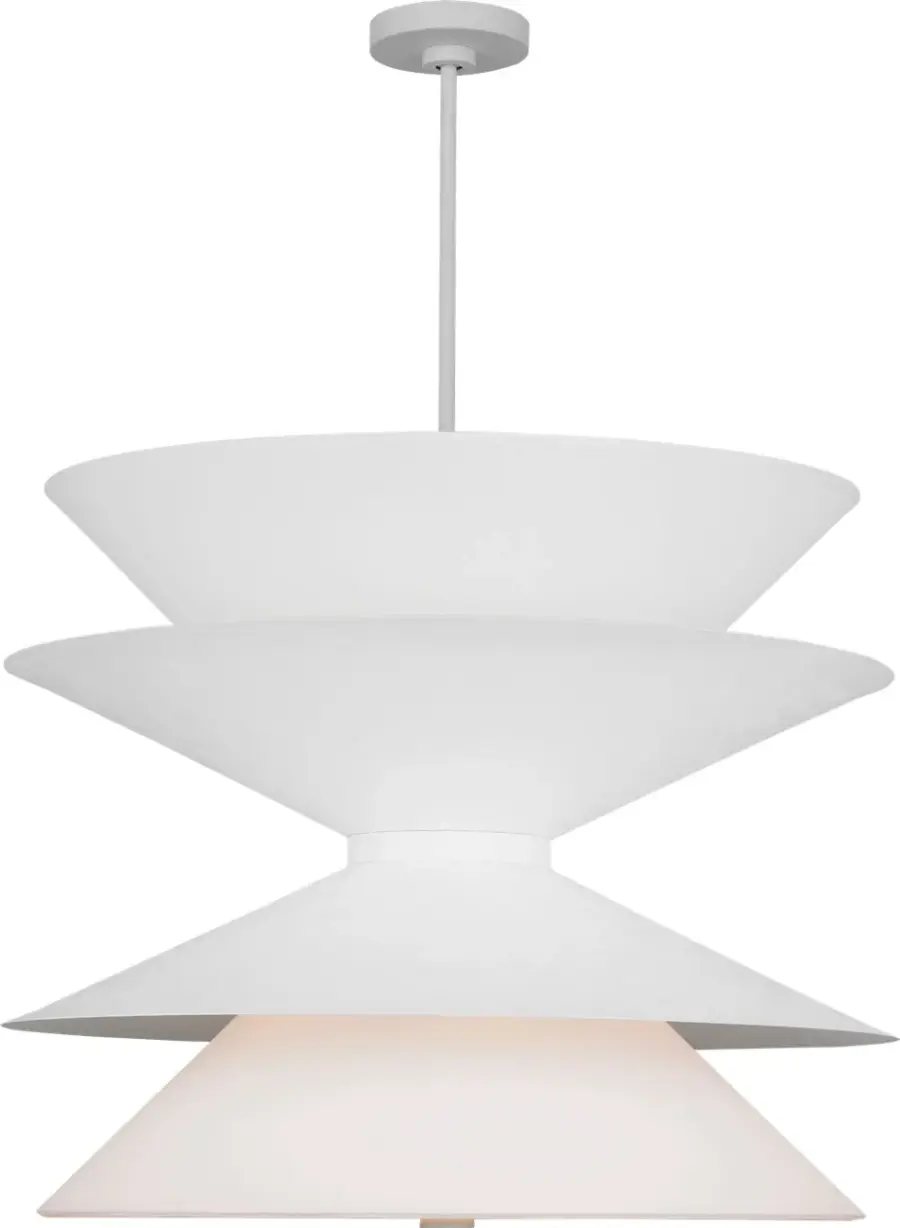 Chambord Extra Large Pendant in Cast Plaster - Image 2
