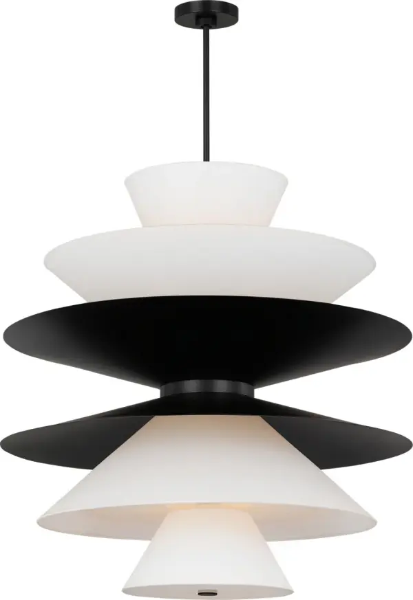 Chambord Grand Pendant in Aged Iron - Image 1