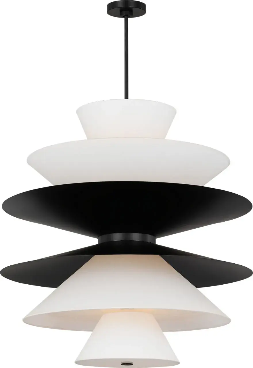 Chambord Grand Pendant in Aged Iron - Image 1