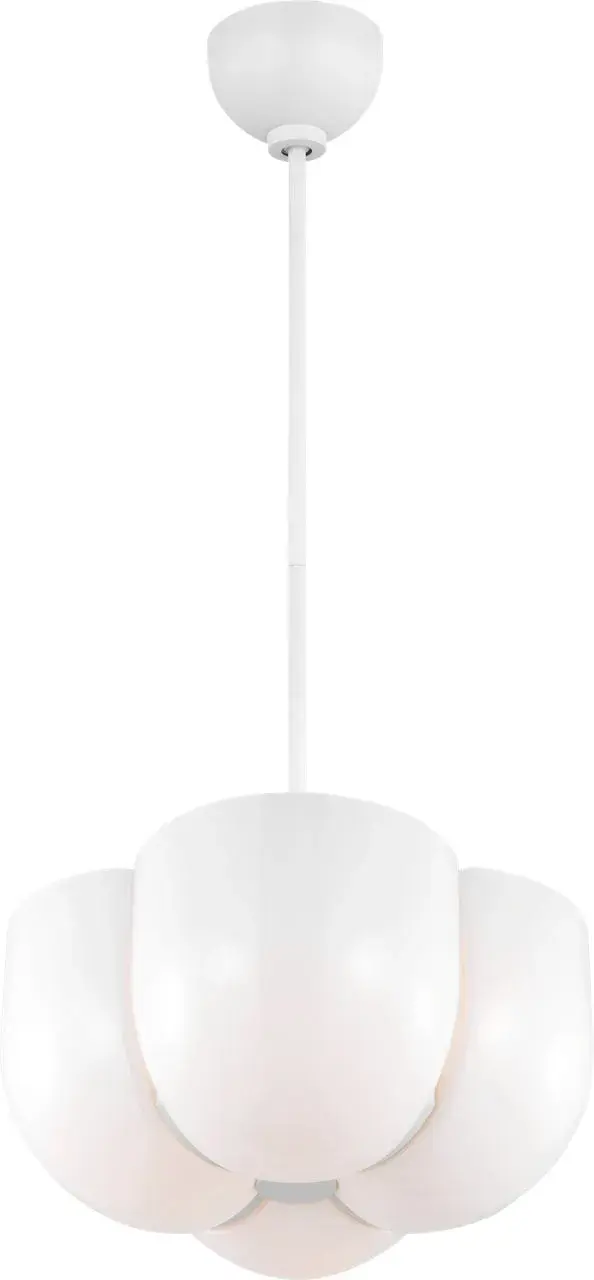 Cheverny Large Pendant in Matte White - Image 2