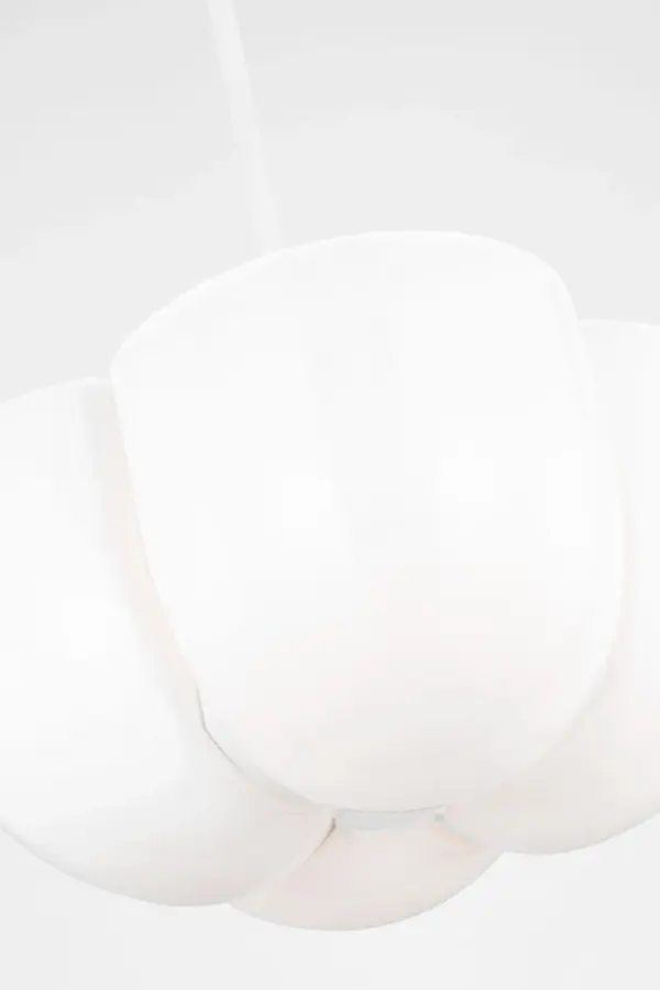 Cheverny Large Pendant in Matte White - Image 3