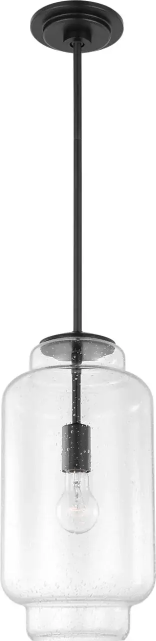 Nodier 17" Pendant in Aged Iron - Image 1