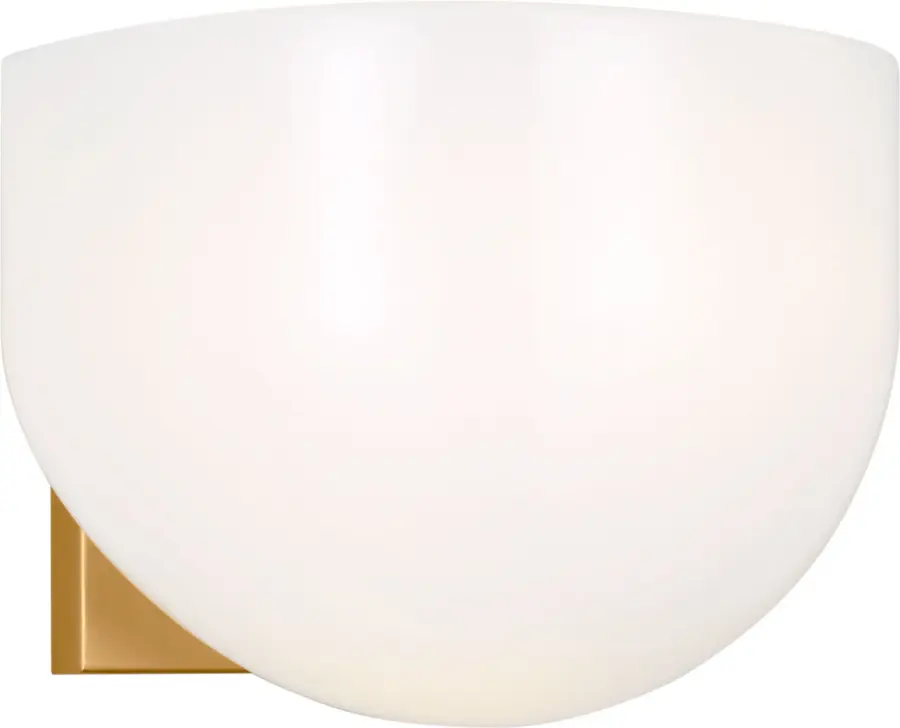 Cheverny Small Vanity Sconce in Burnished Brass - Image 4