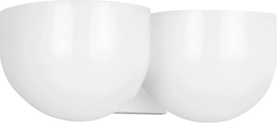 Cheverny Medium Vanity Light in Matte White - Image 1