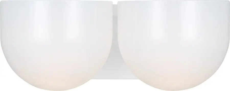 Cheverny Medium Vanity Light in Matte White - Image 2
