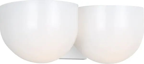 Cheverny Medium Vanity Light in Matte White - Image 3