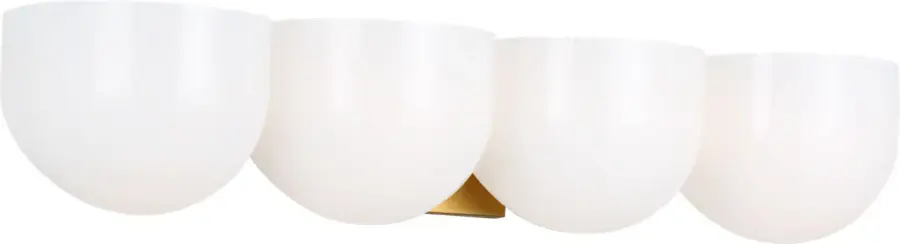 Cheverny Extra Large Vanity Light in Burnished Brass - Image 2