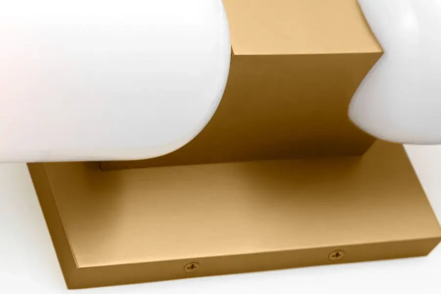 Maroux 21" Bath Vanity Light in Burnished Brass - Image 3