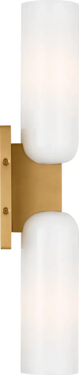 Maroux 21" Bath Vanity Light in Burnished Brass - Image 4